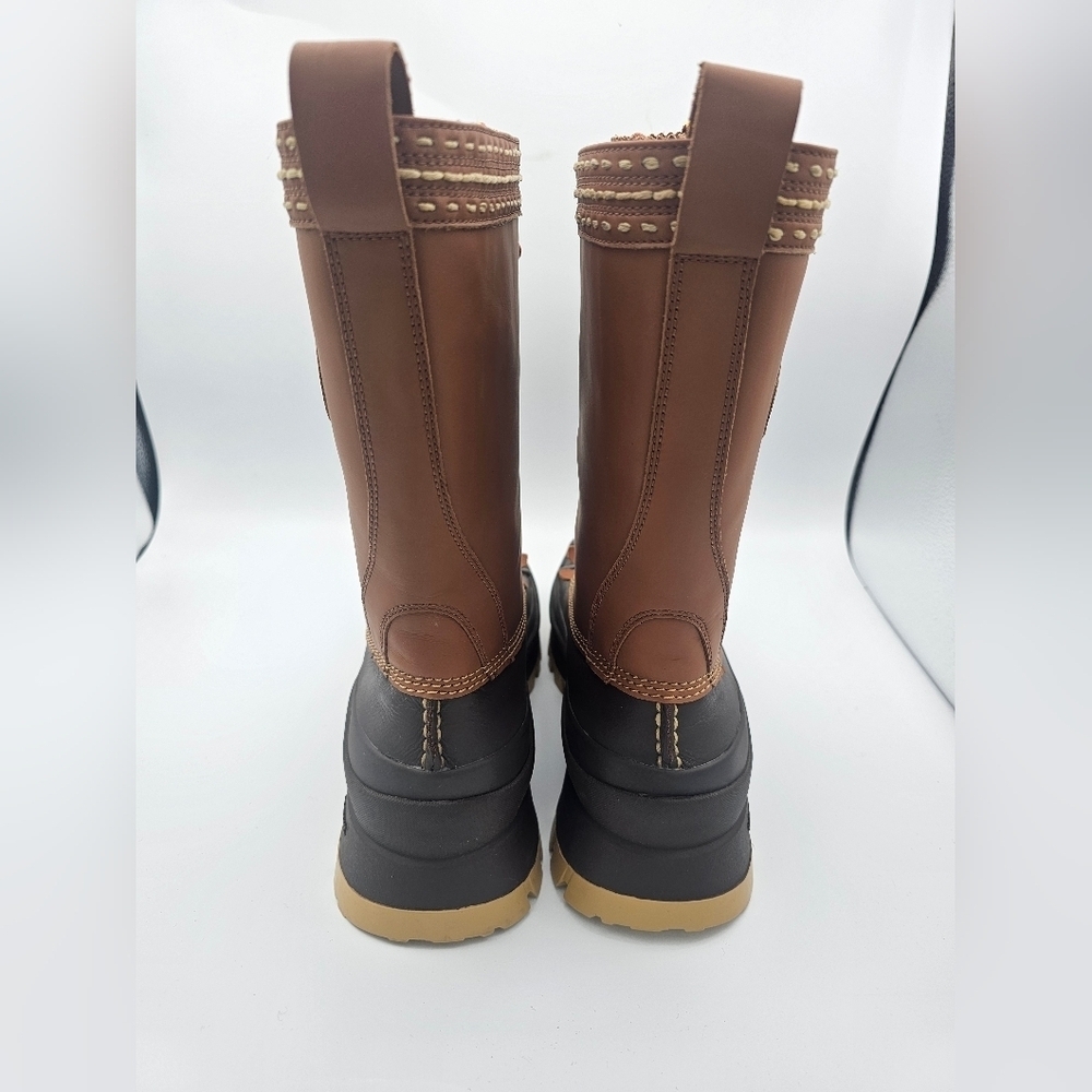Polo Ralph Lauren Logan Cow Leather Duck Boot Mens - Picture 3 of 5